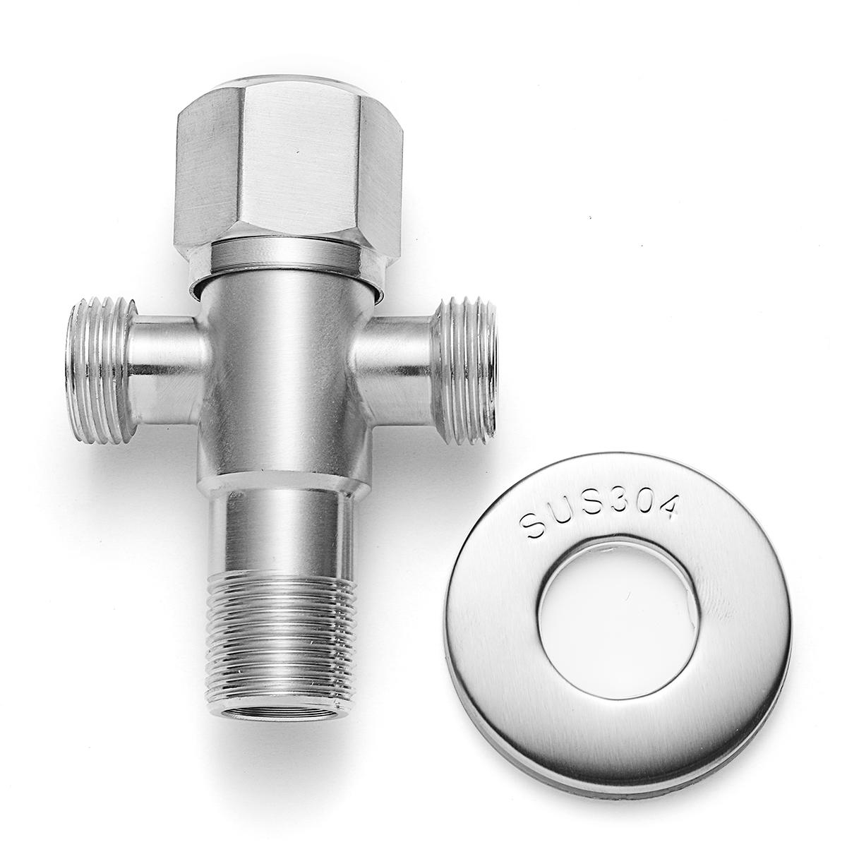 304 Stainless Steel Handheld Bidet Spray Shower Head Shattaf Toilet Two Water Methods Adapter Hose
