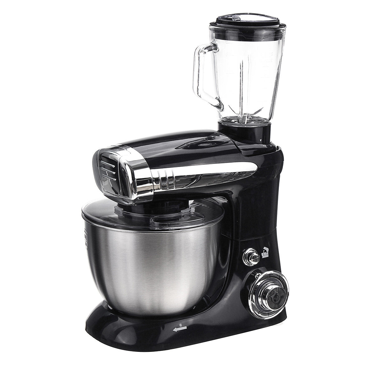 Multi-function 3 in 1 Kitchen Electric Mixer 1000W 6 Speed Kneading Dough Machine Egg Beater Electric Mixer Cream Whipping Machine For Home Baking