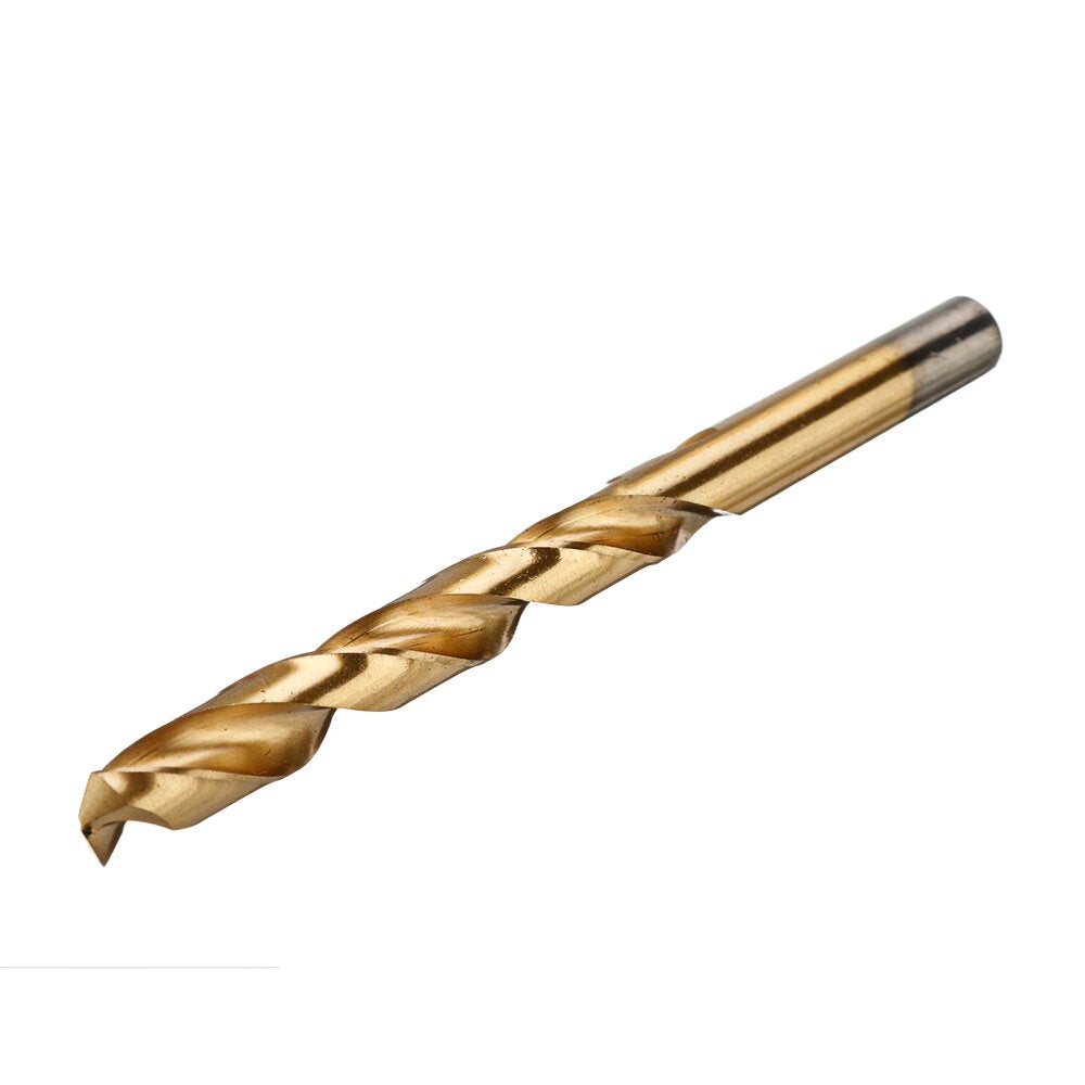 M35 Cobalt Drill Bit Set Titanium Coating HSS-Co Jobber Length Twist Drill Bits with Metal Case