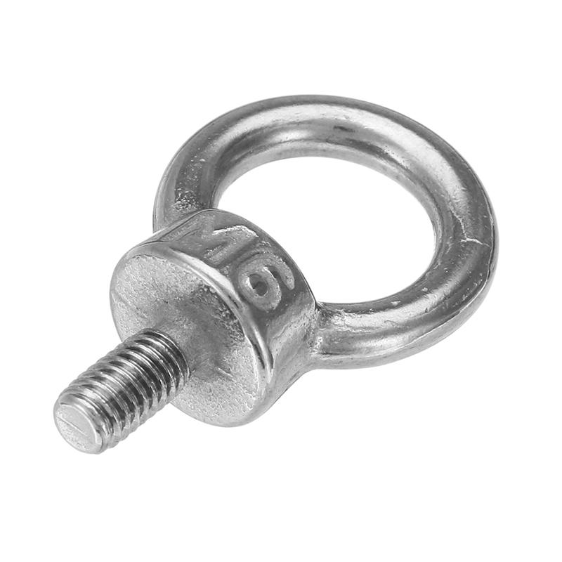 32x48mm 34kg Neodymium Recovery Magnet Metal Detector Eyebolt Circular Ring