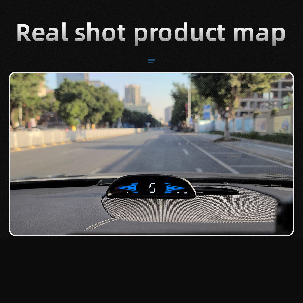 GPS HUD Head Up Display Car Speedometer Electronics Tachometer for Universal