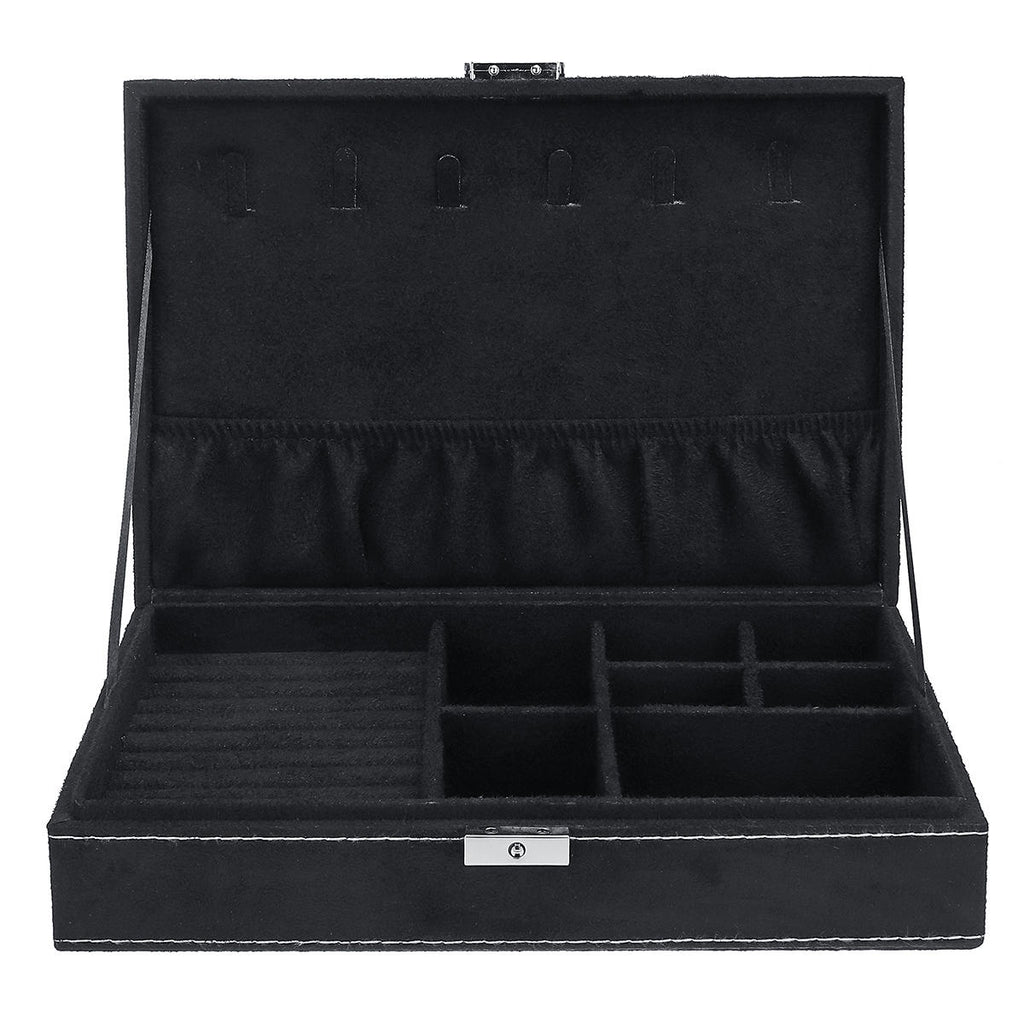 Jewelry Case Ring Earring Necklace Trinket Organizer Display Storage Box
