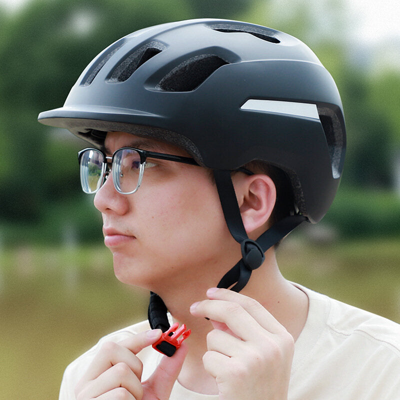 58-62cm Adjustable 3 Modes Bike Helmet Breathable UV Protection Reflective Motorcycle Helmet Camping Travel Cycling