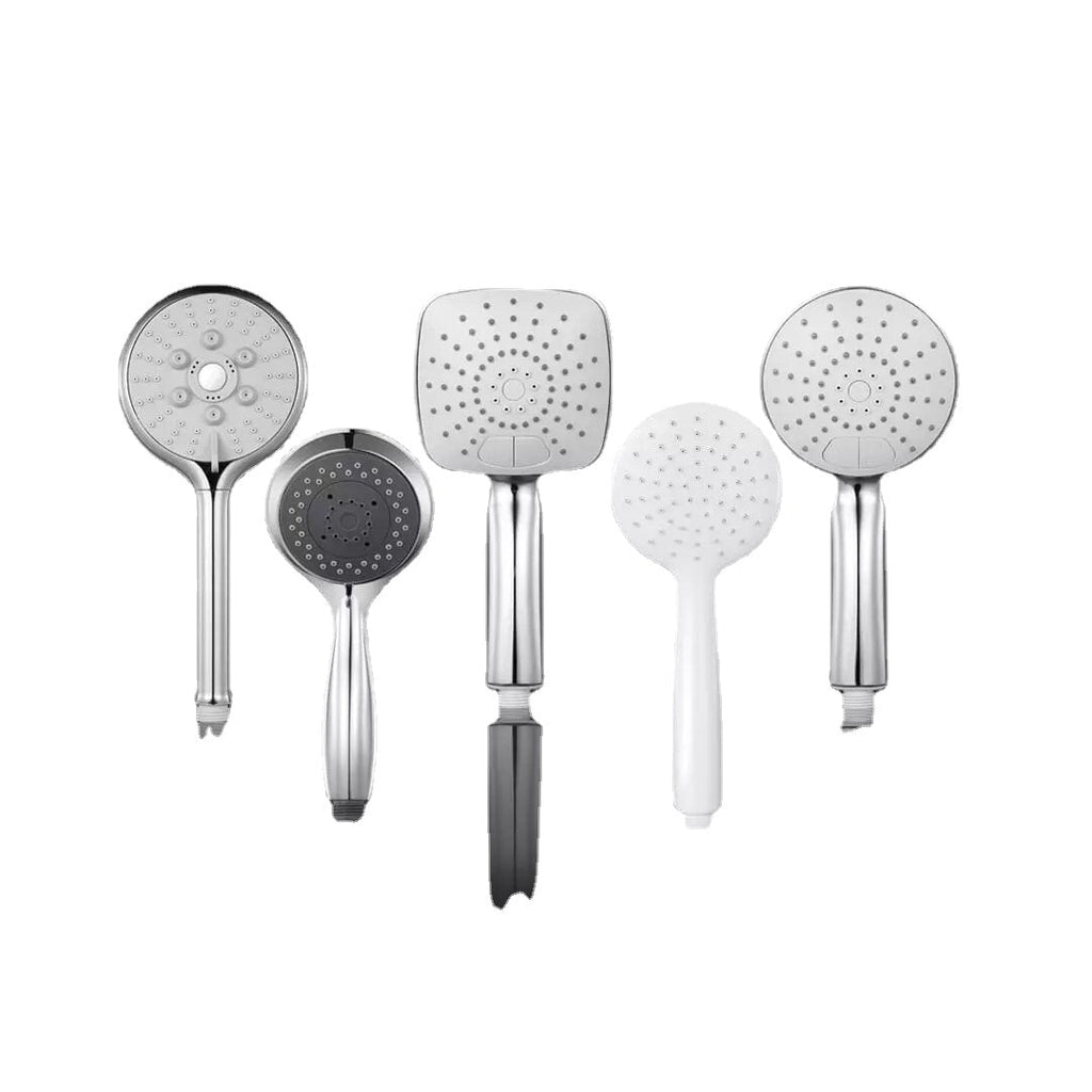 Bathroom Handheld Pressurized Shower Head 3 Mode Adjustable SPA Massage Rainfall Spray Silicone Water Panel Bath Shower Head from