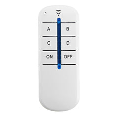 ON OFF Wireless Remote Control Switch Receiver Transmitter for 4 Way LED Lamp