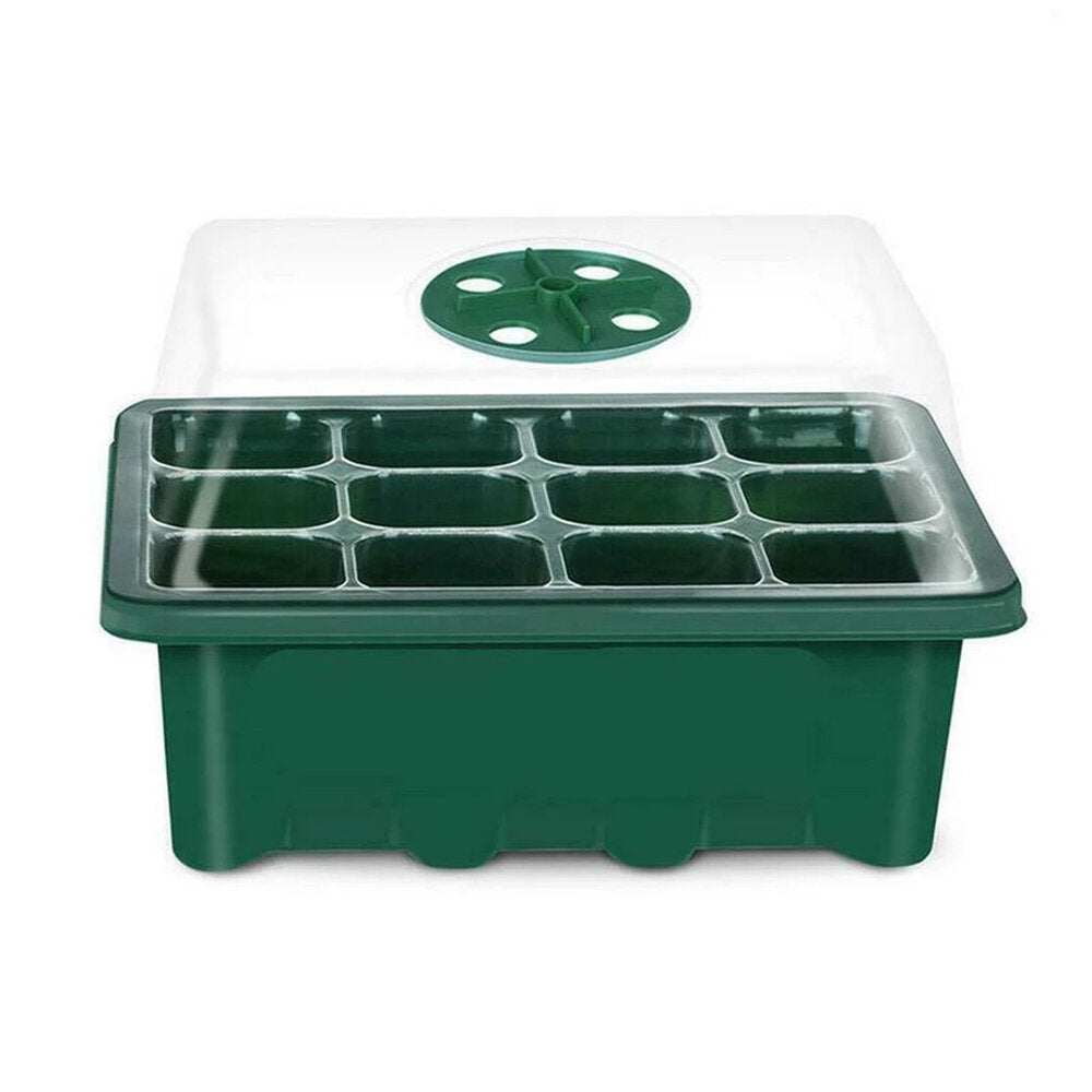 6/12 Holes Plant Seed Grows Box Nursery Seedling Starter Garden Yard Tray Hot Hole for Garden Nursery Seedling Starter