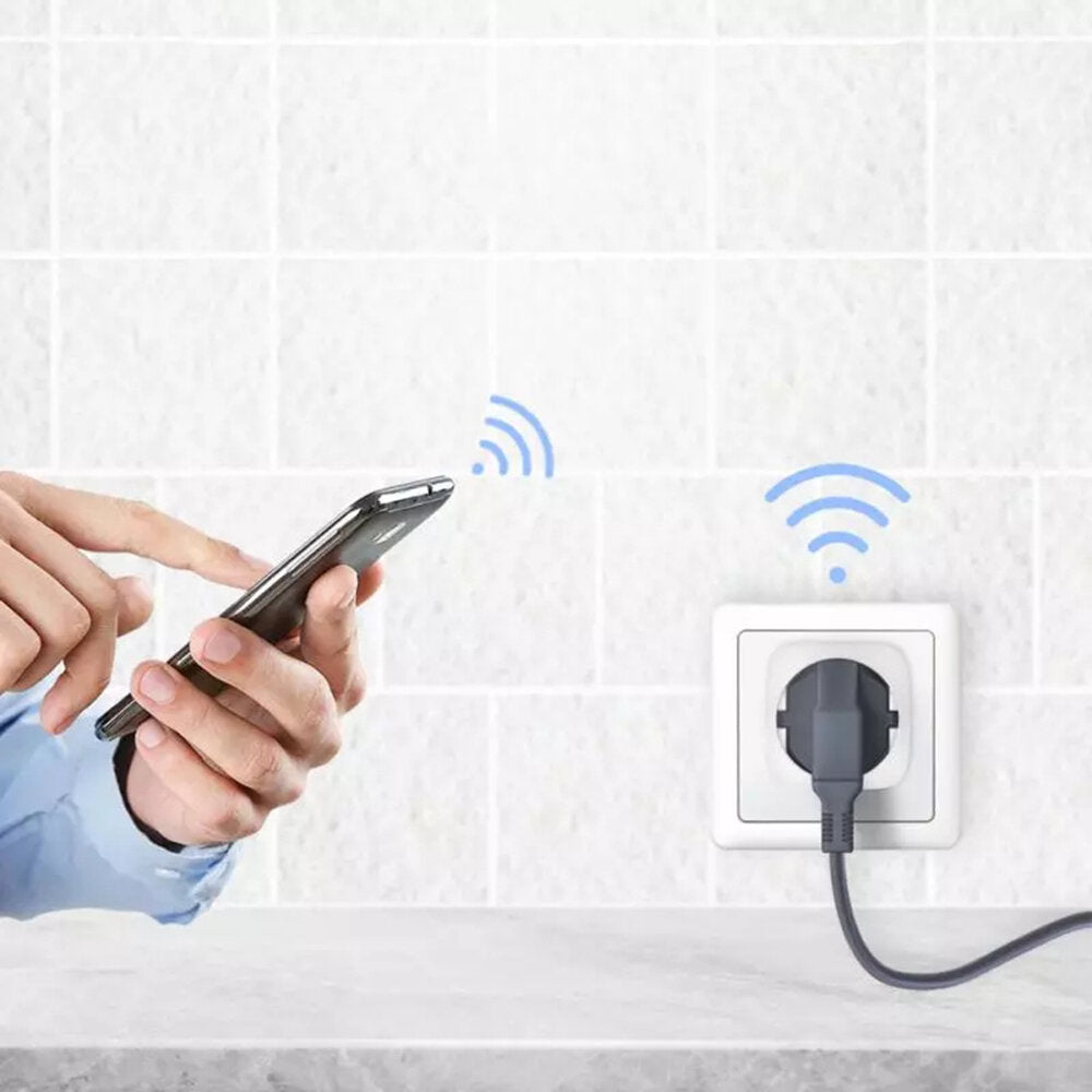 Smart Plug Mini Wifi Outlet Works with Alexa Google Home Tuya Smart Life APP Remote Control Supports 2.4GHz Network Home Smart Device