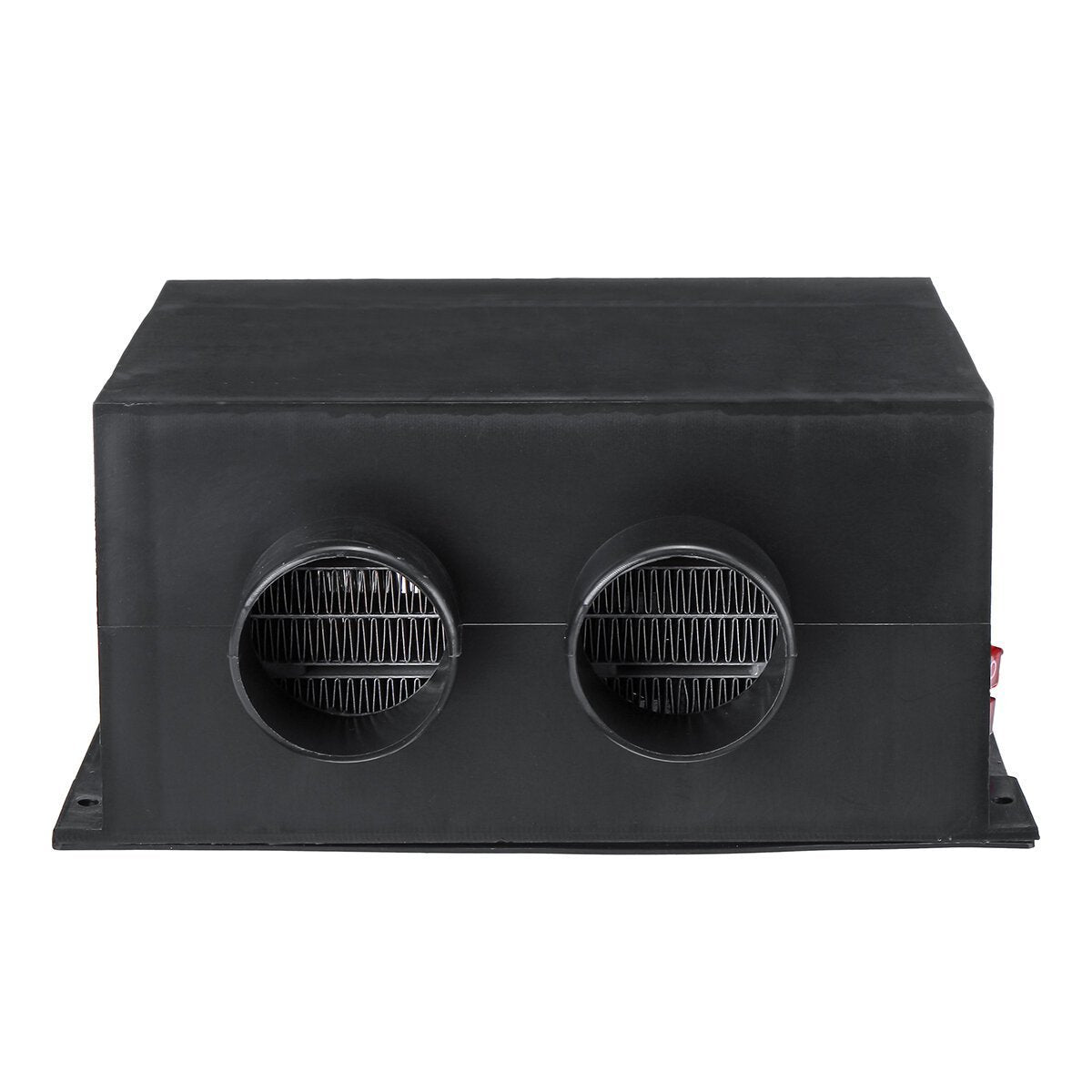 12V/24V 650W 2-Hole Car Electric Heater Warm Air Heater Dual Switch Constant Temperature