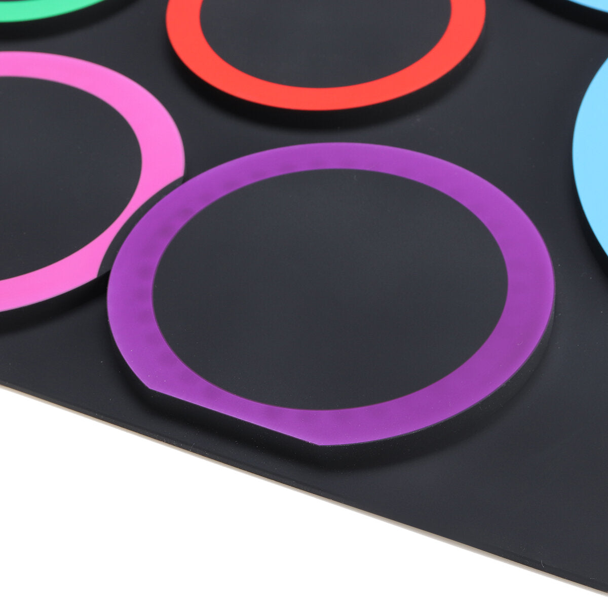 Folded Silicone MIDI Electronic Thicken Drum
