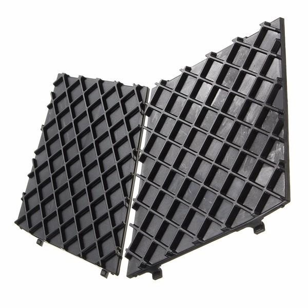 2pcs Front Bumper Lower Mesh Grill Trim Cover Left and Right