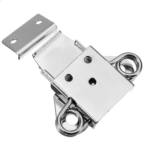 Cold Rolled Silver Twist Draw Toggle Latch Rotary Turn with Catch Plate