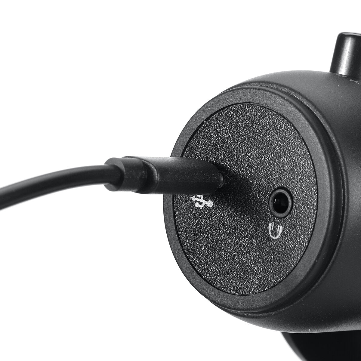 USB Condenser Microphone Stand Gaming Streaming Podcasting Recording for Computer PC Headphone