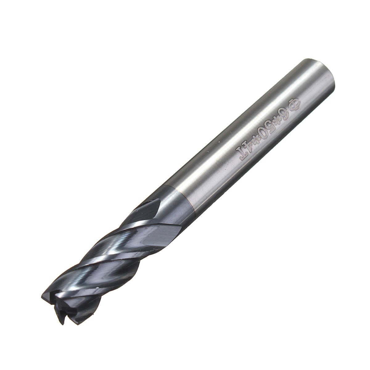 7pcs 1-10mm 4 Flutes End Mill Cutter Tungsten Carbide Milling CNC Tool