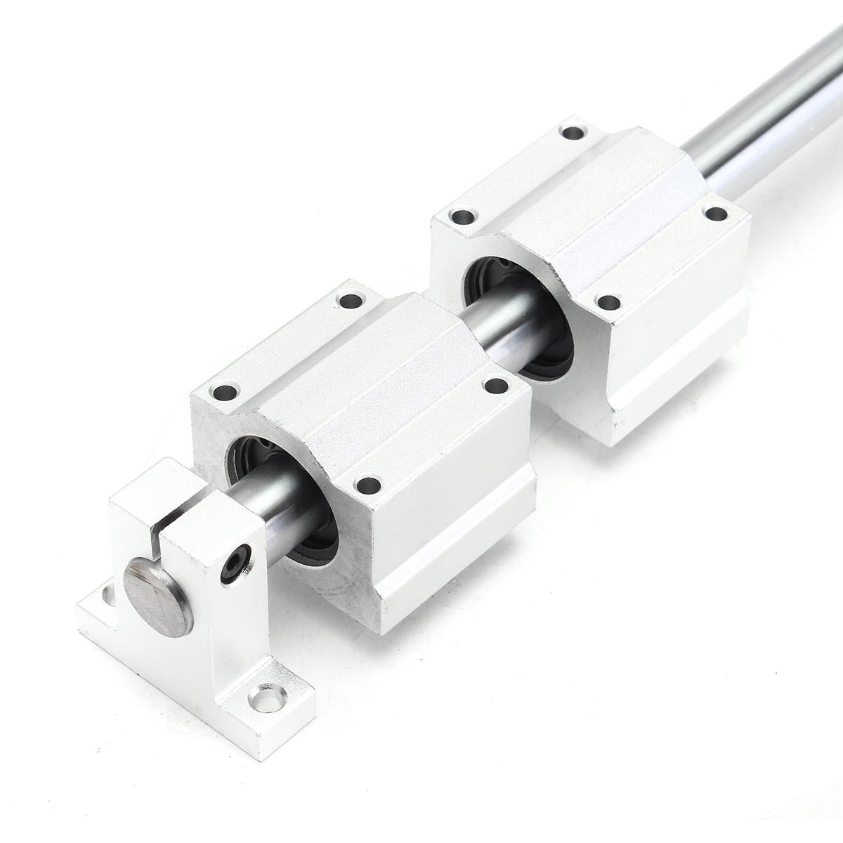 16mm x 400mm Linear Rail Shaft With SC16UU Bearing Block Guide Support For CNC Parts