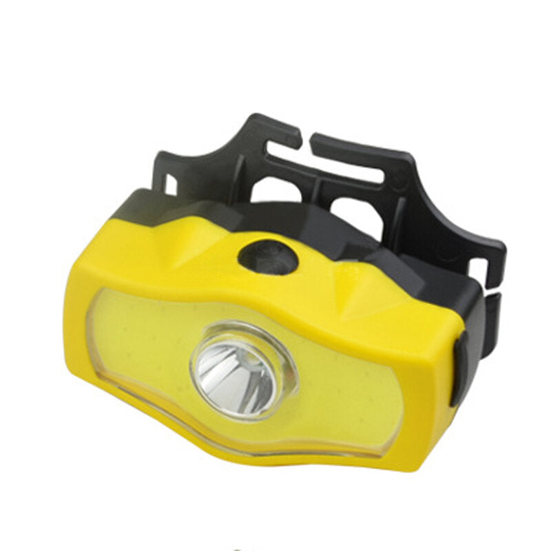 T6+COB 850LM Dual Light Source Cycling Headlamp 3Modes Rechargeable Bike Headlamp
