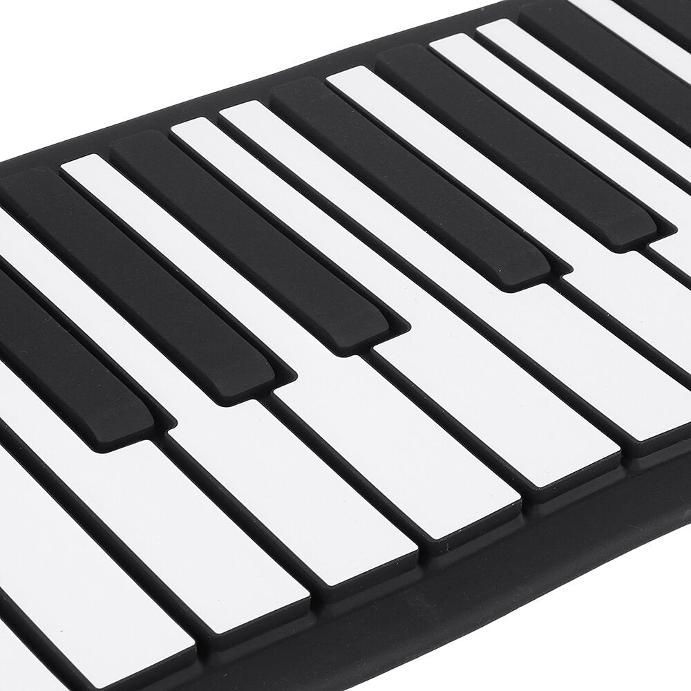 88 Keys Professional Hand Roll Up Keyboard Piano Built in Dual Speakers