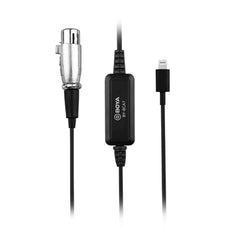 XLR to Adapter Cable 3 Position Pad for iPhone 11 Pro iPad iPod Touch iOS Devices Microphone Wired