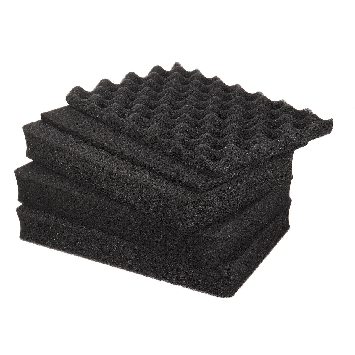 ABS Plastic Sealed Waterproof Storage Case Foam Impact -Resistant Hiking Portable Tool Box Dry Box