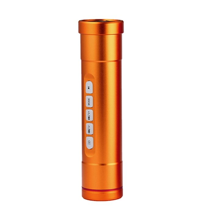 Bike Outdooors Speaker Flashlight Light Powerbank Mountain Bicycle Lamps Support Tf Card