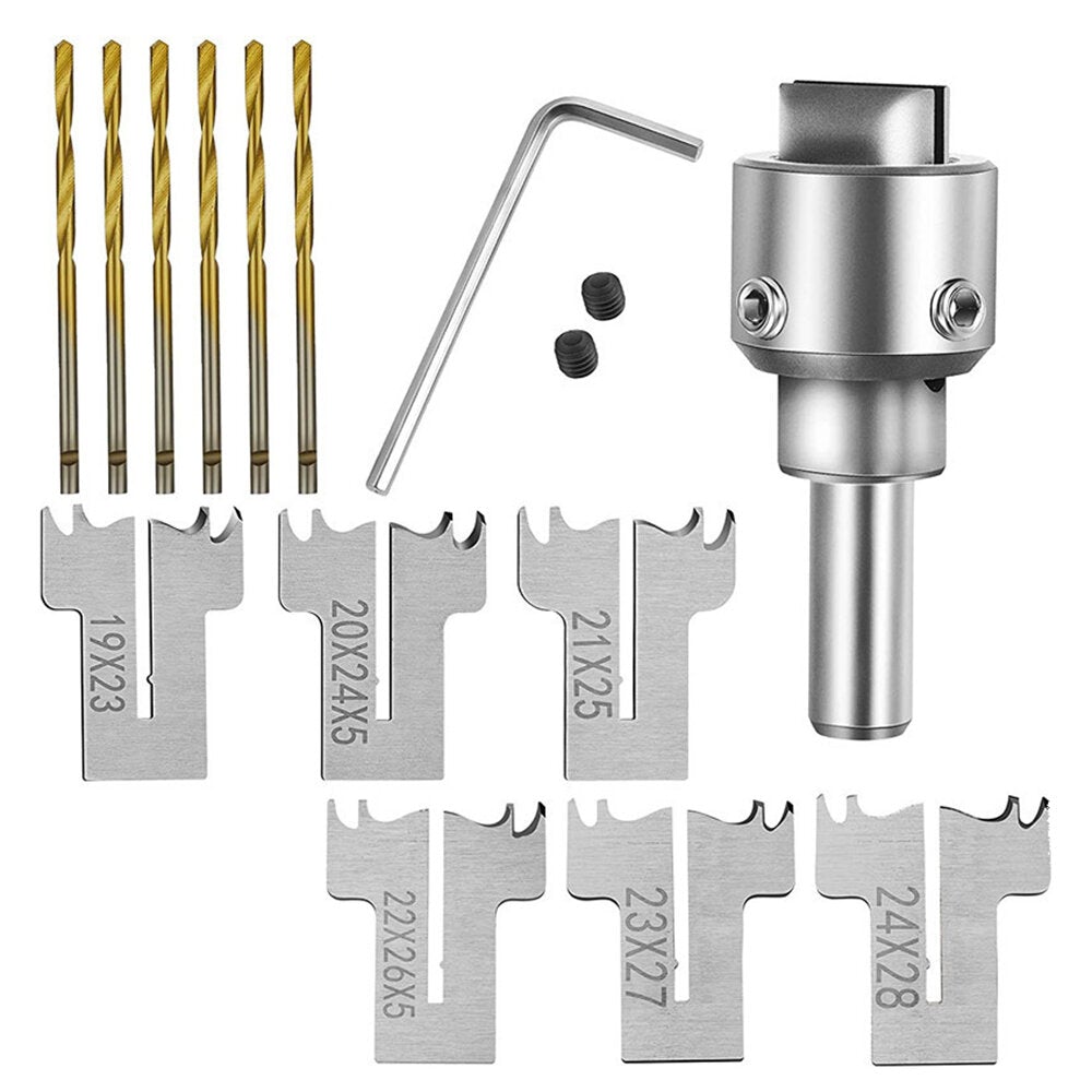 16-24mm Woodworking Bead Drill Bits 10mm Shank Milling Cutter Wooden Ball Car Router Bit Tool