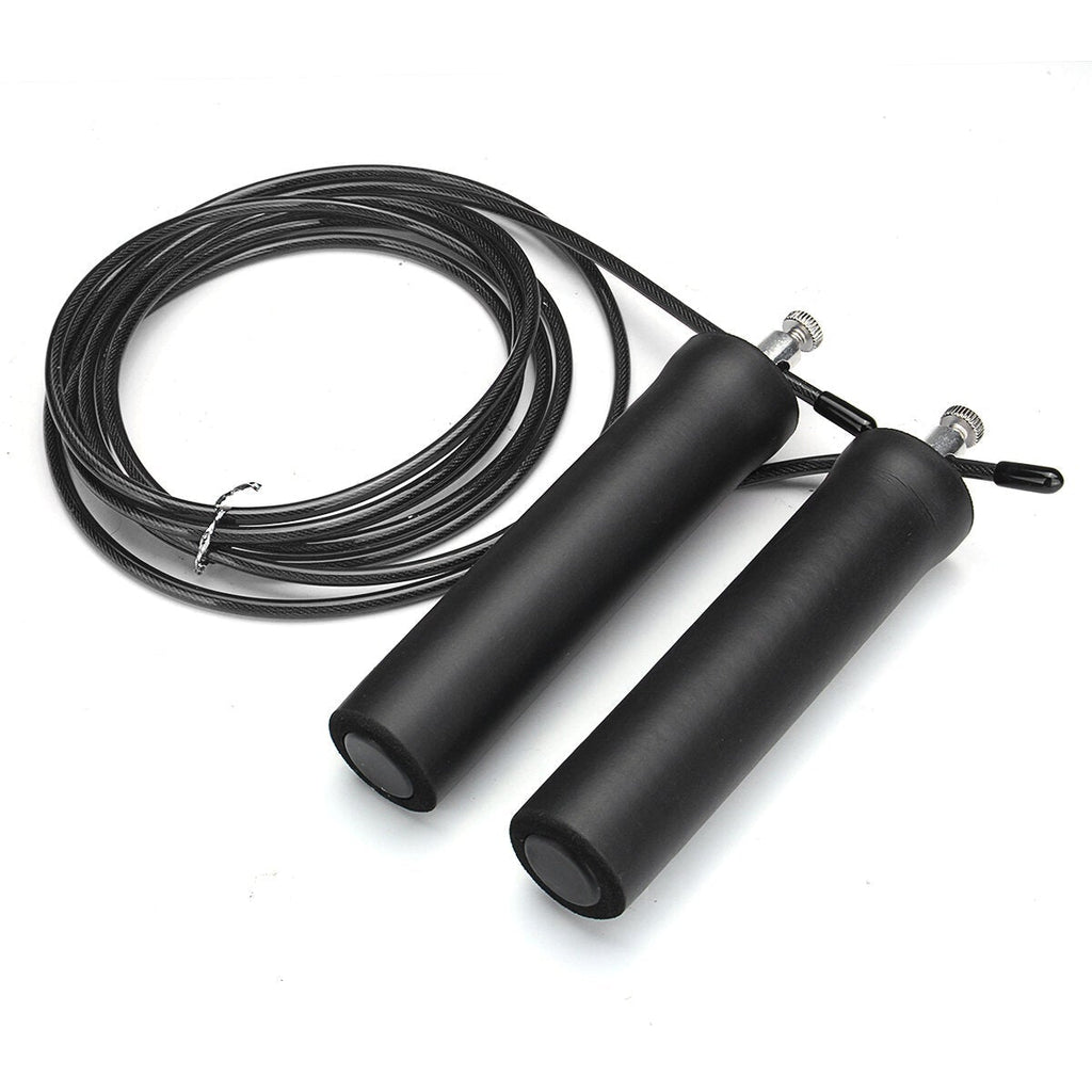 3M Steel Wire Speed Skipping Rope Jumping Adjustable Crossfit Fitnesss Exercise