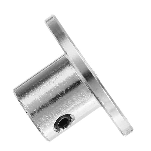4mm Flange Coupling Steel Rigid Flange Plate Shaft Connector Optical Axis Support Fixed Seat