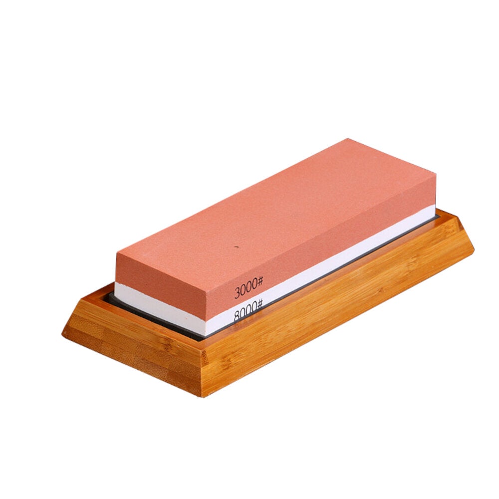 400/1000 3000/8000 Grit Sharpening Stone Double-Sided Gindstone for Kitchen Cutter Sharpener Stone Whetstone Sharpening Tools