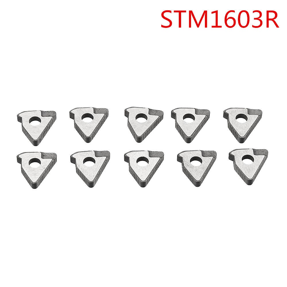 10pcs Carbide Insert Shim Seats STM1603L/STM1603R/STM22L/R for 16NR/ER 22NR/ER Turning Tool