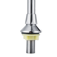 Foot Pedal Valve Faucet Copper Vertical Basin For Home