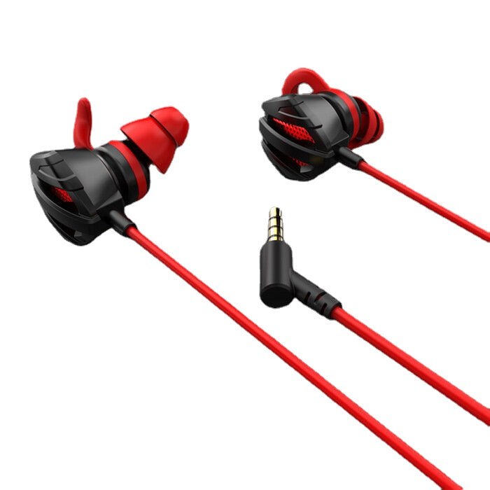 Noise Cancelling 3D Stereo In-ear Wired Control Earphone Headset Bass Gaming Earbuds with Dual mic for iPad huawei
