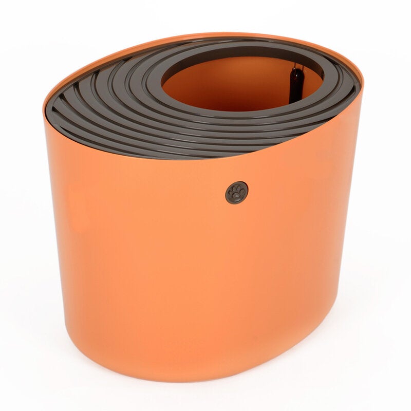 Cat Bedpan Semi-Enclosed Cat Litter Box Cat Toilet