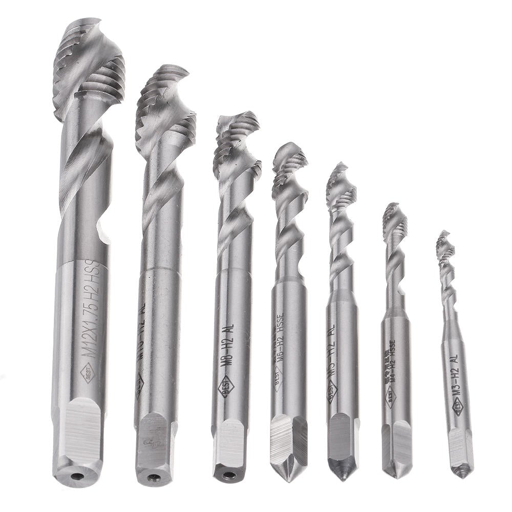M3-M12 HSS Spiral Screw Thread Tap Machine Thread Tap for Alumunium and Alumunium Alloy
