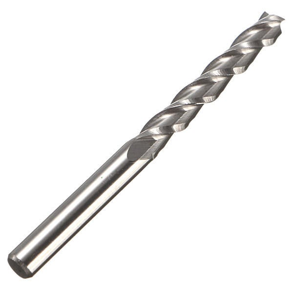 5pcs 22x3.175mm 3 Flute End Mill Cutter Milling for Acrylic