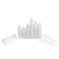 M3NH15 140Pcs M3 Nylon Hex Screw Black/White Female to Male PCB Standoff Column Set