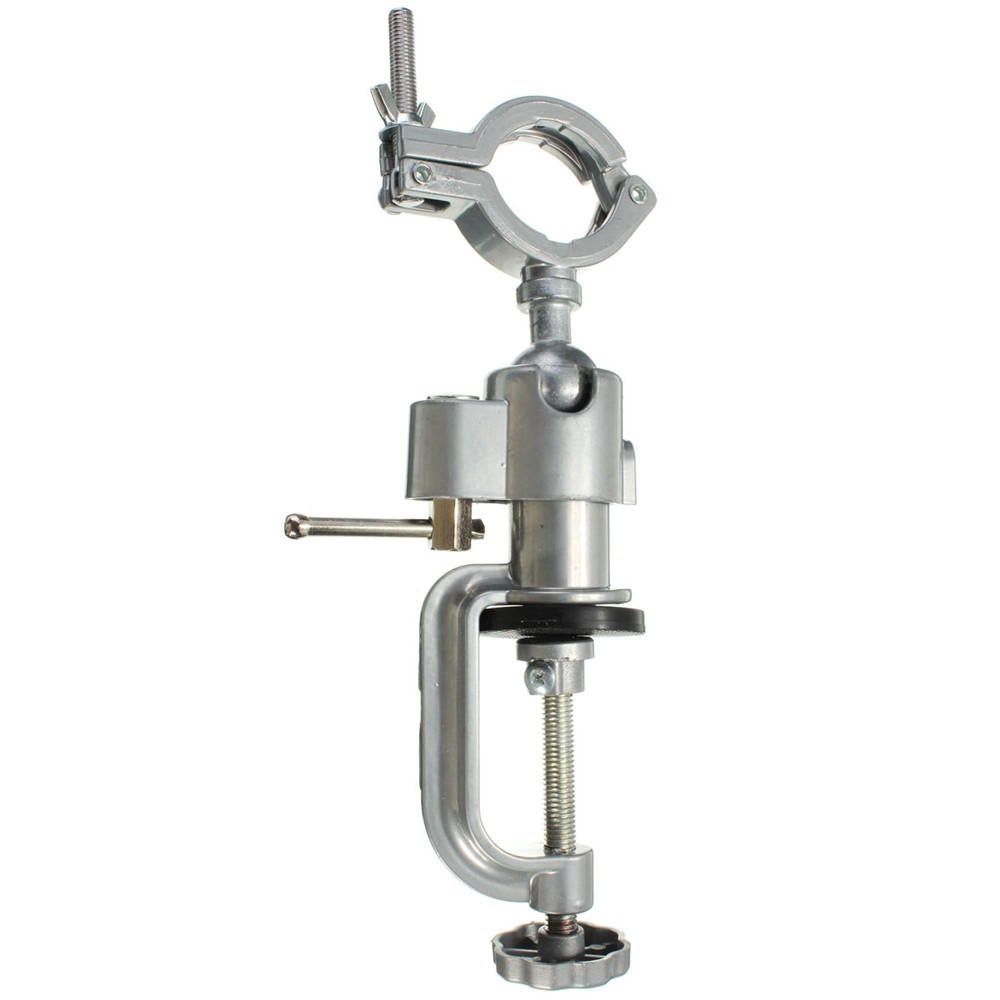 Clamp-on Grinder Bench Vises Holder Tool for Electric Drill Stand Rotary Tools