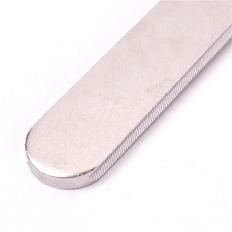Guitar Fret Crowning Luthier File Stainless Steel Narrow Dual Cutting Edges Tool