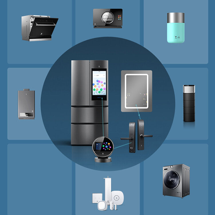Smart Interconnection Door Lock Fingerprint Password Card app Remotely Identification Security Unlock