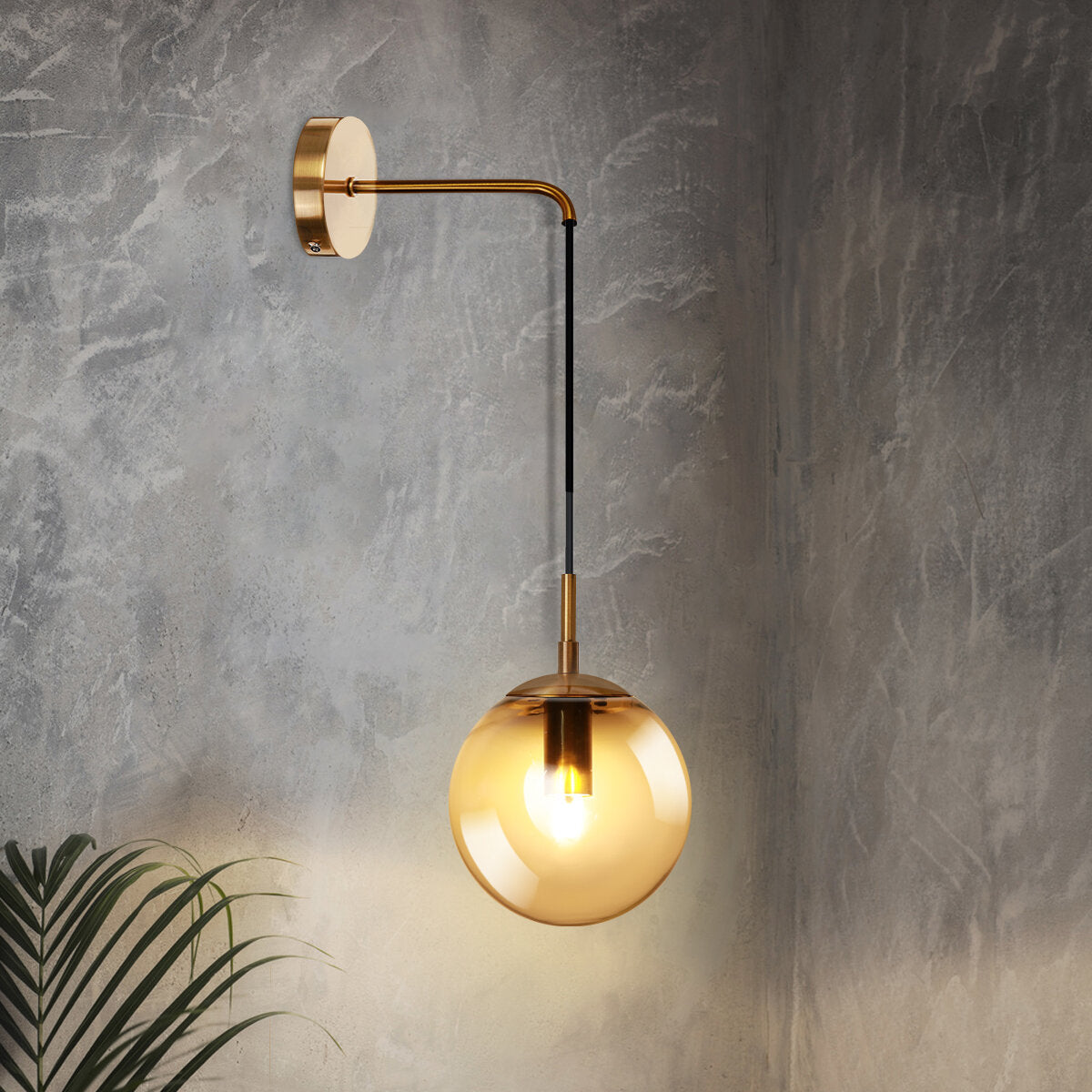 Adjustable LED Reading Lamp Wall Mounted Spotlight Bedside Night Light Christmas Decor