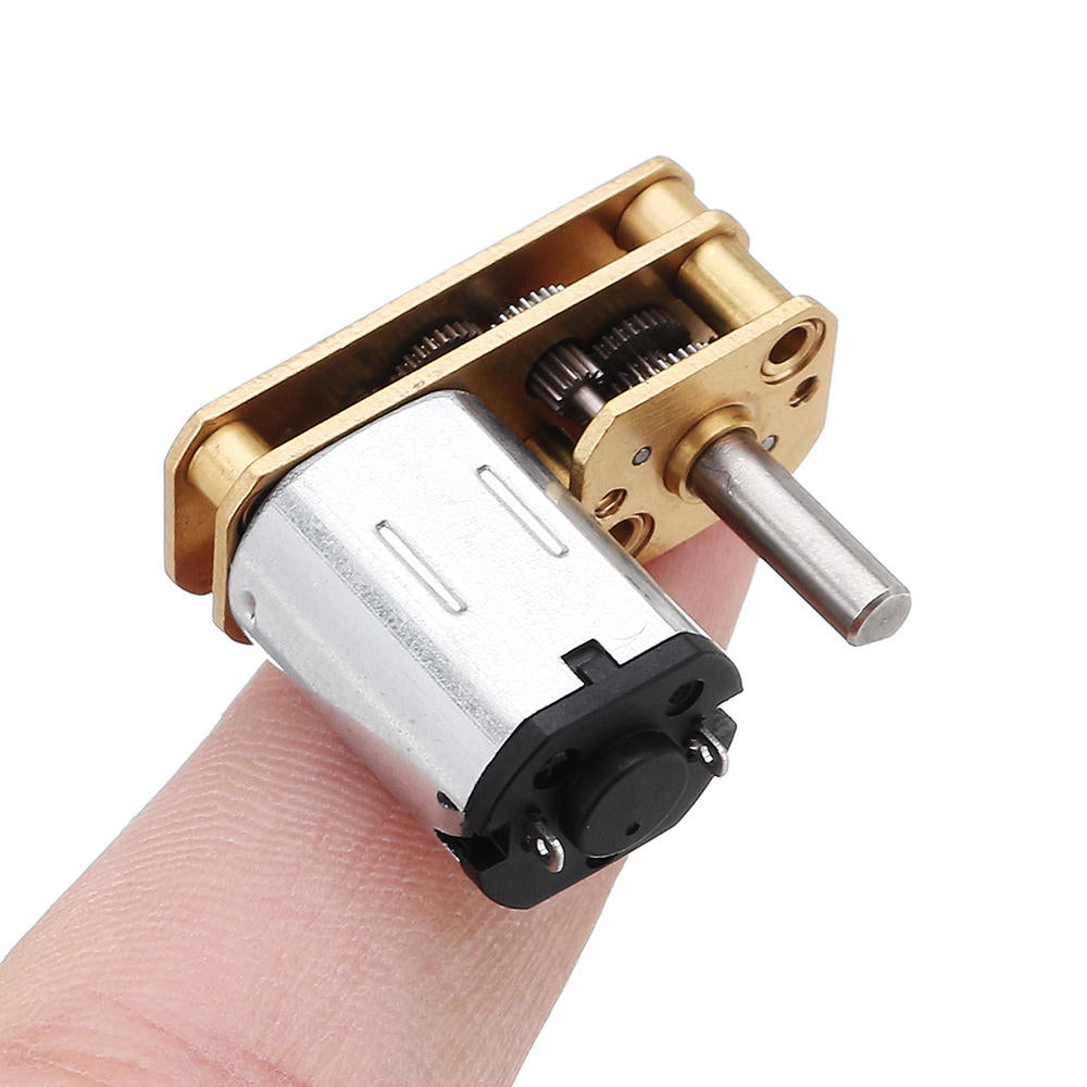 DC12V 105rpm 1:200 Ratio DC Motor Permanent Magnet Reduction Gear Motor