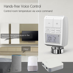 Smart Radiator Thermostat Smart Speaker Voice Control Thermostat