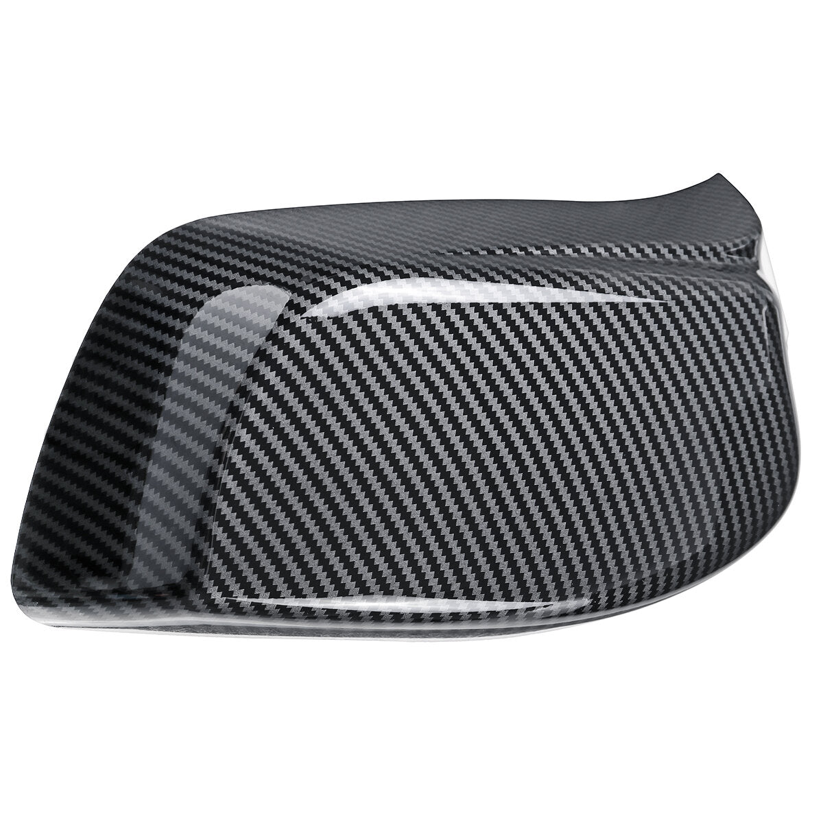 Replacement Side Mirror Cover Caps For BMW E60 E61 2003-2008 M Style Carbon Fiber Look