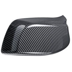 Replacement Side Mirror Cover Caps For BMW E60 E61 2003-2008 M Style Carbon Fiber Look