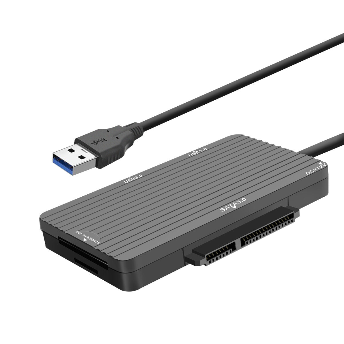 USB3.0/SATA3.0 Converter 2.5" USB3.0 Hard Drive Adapter TF/SD Card Card Reader