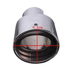 Universal Car Stainless Steel Trail Straight Exhaust Pipe for Auto DIY Modification