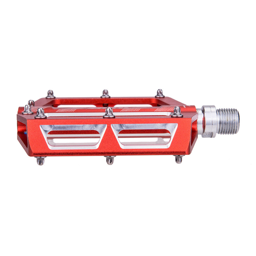 High Strength Aluminum Alloy Durable Anti-slip Perlin Bearing 1 Pair Bicycle Pedals Mountain Bike Pedals