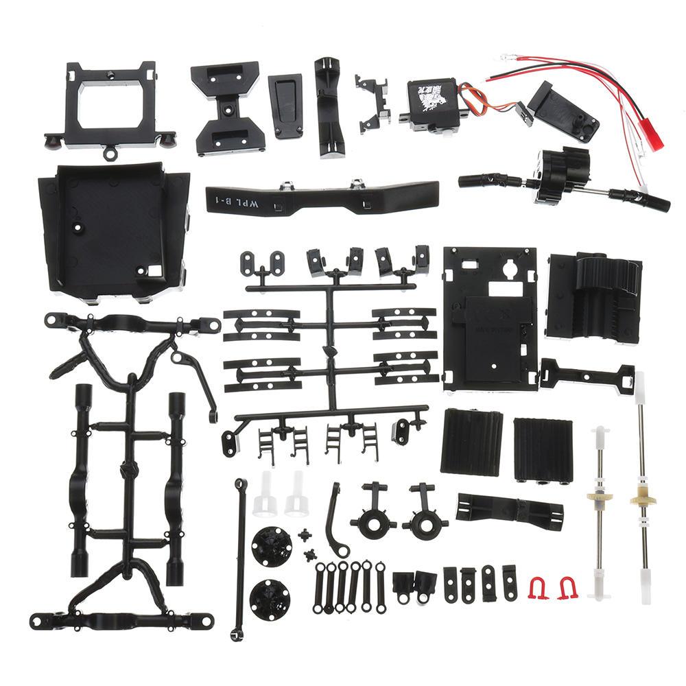 KIT 2.4G 6WD Crawler Off Road RC Car With Light