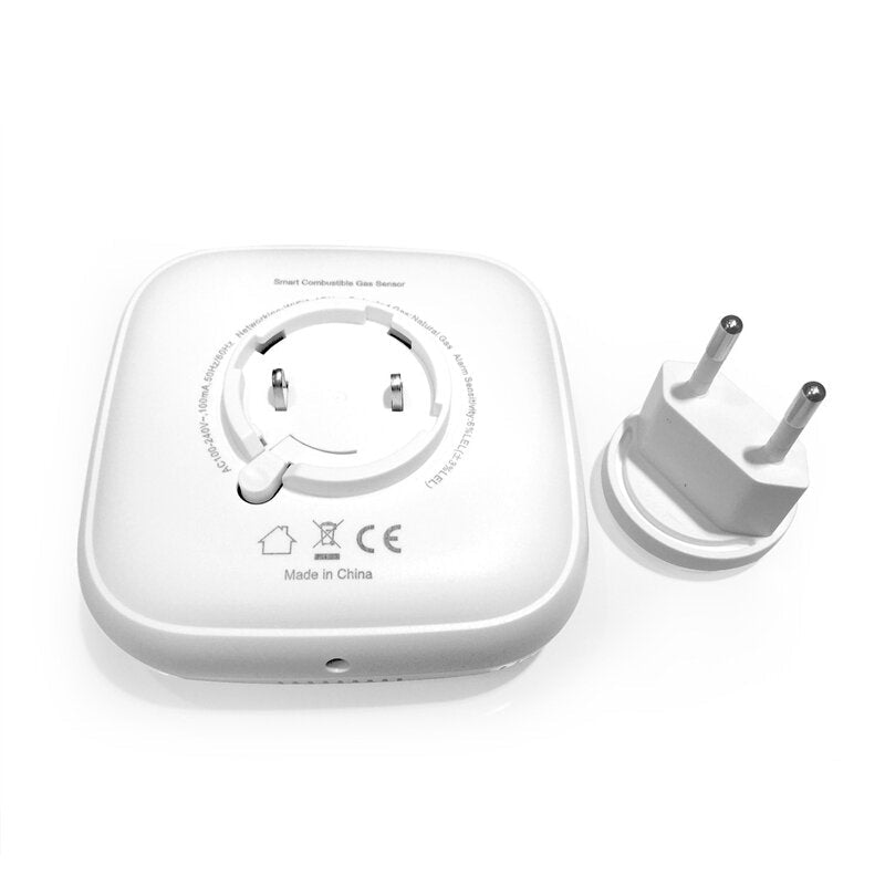 Smart Home Gas Detector WIFI Voice Prompt Gas Sensor for Alarm System
