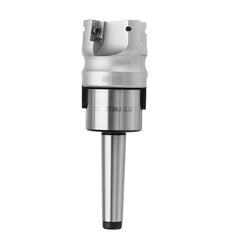 400R 50mm Face End Mill Cutter with 4pcs Blue Nano APMT1604 Carbide Inserts