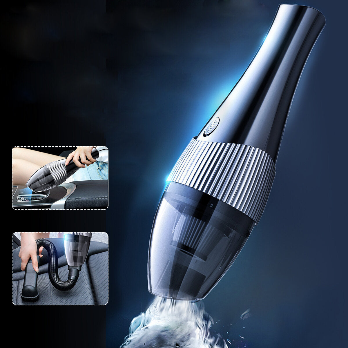 150W 7000Pa 28000rpm Portable Car Vacuum Cleaner Handheld Home Cleaner