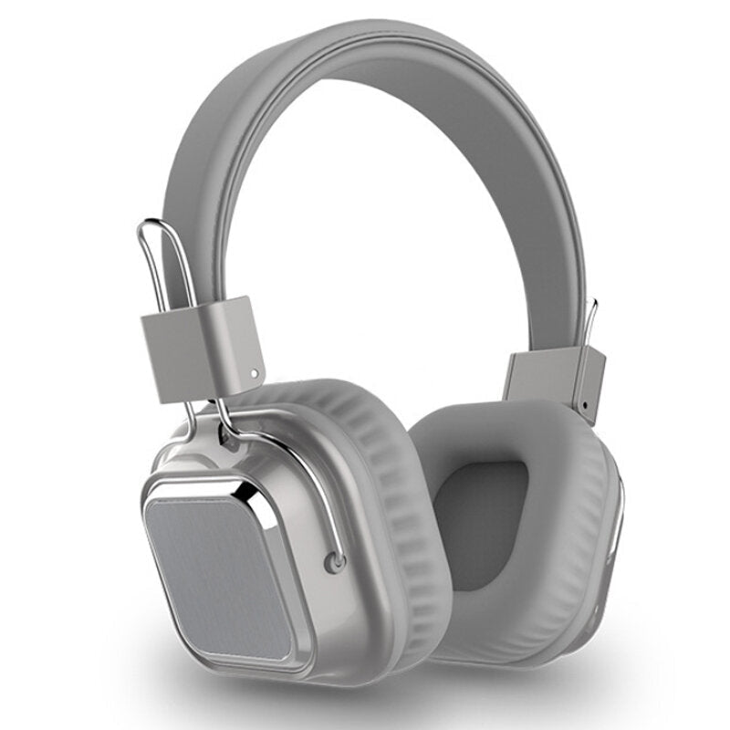 Wireless Bluetooth 5.0 Headphone On-Ear Wired Headset Foldable Stereo Over-Ear Headset with Mic Support TF Card